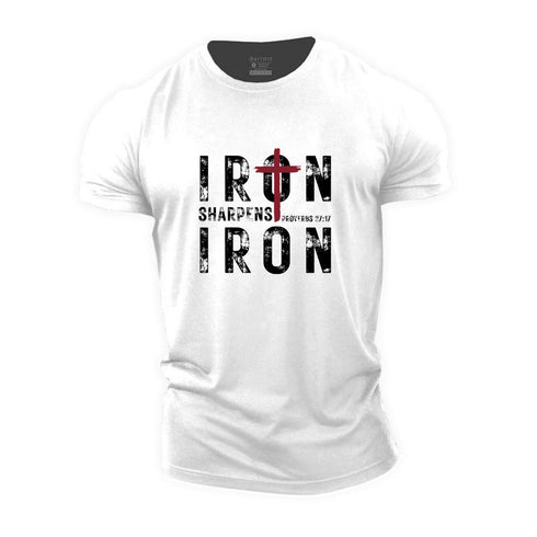 Men's Iron Sharpens Iron Cotton T-Shirt